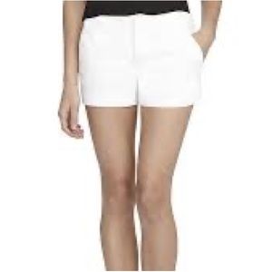 Alice + Olivia beautiful white shorts from Neiman’ Marcus. So cute on! USA made